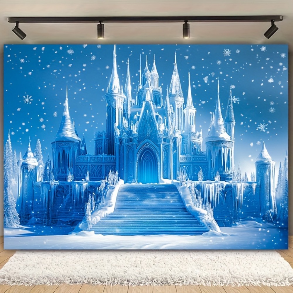 Photography Term - Cenário de castelo de inverno inspirado