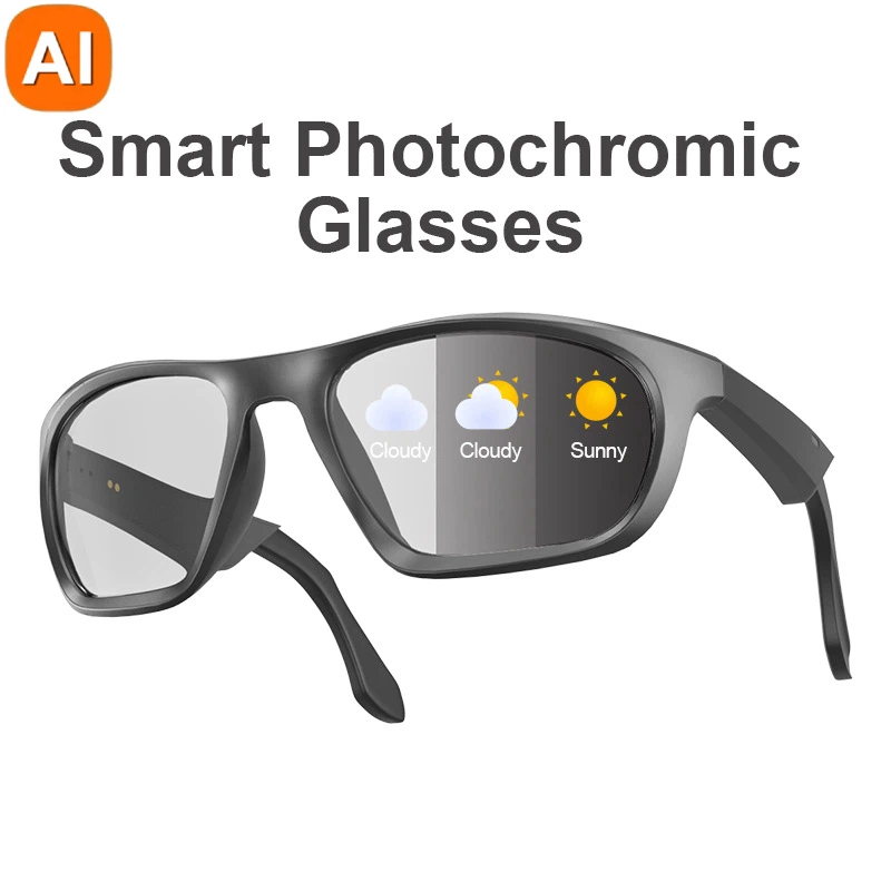 Photography With Ai - Óculos Inteligentes 4KHD AI com Câmera