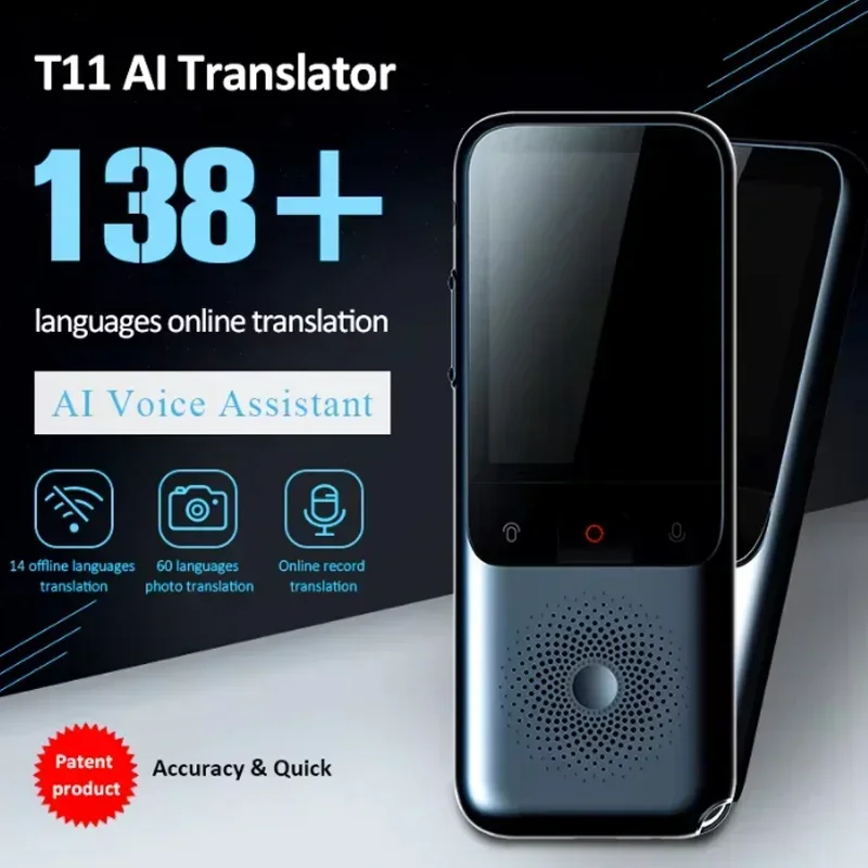Photography With Ai - Tradutor Inteligente T11, 138 Idiomas, Tradutor