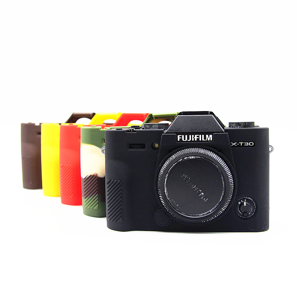 Fujifilm Camera X-T30 Ii - Caso macio da borracha do silicone