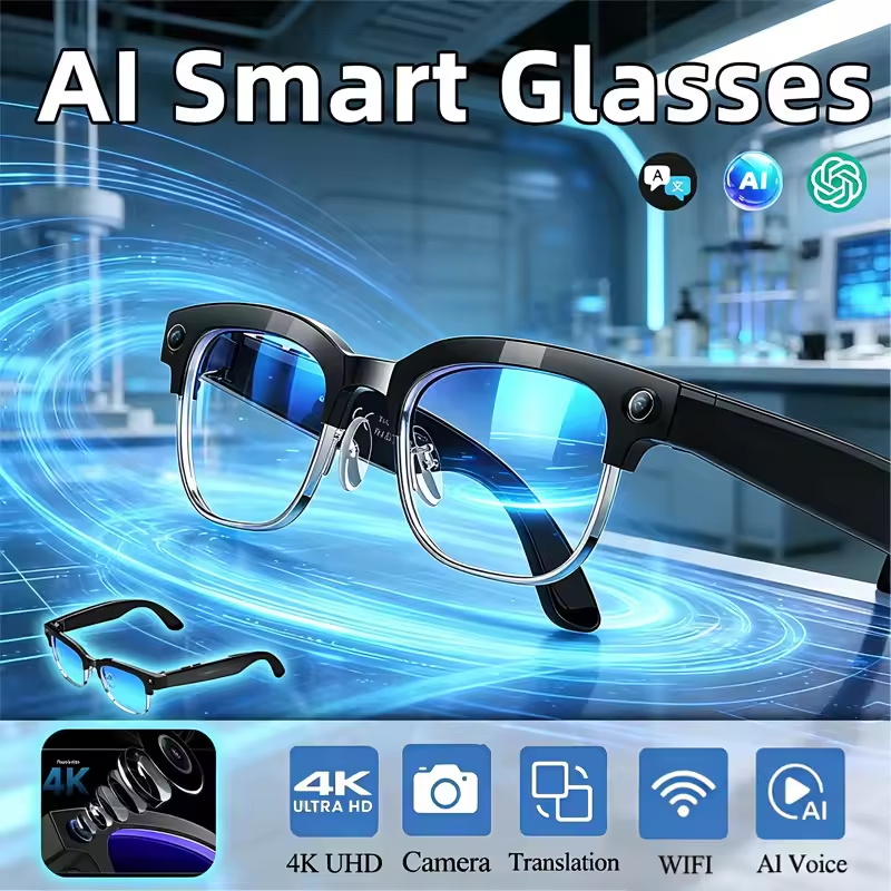 Photography With Ai - Novos Óculos Inteligentes 2026 com Câmera