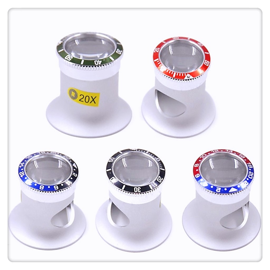 Eye Piece Magnifier - 3X/4X/5X/10X/15X/20X Relógio Reparação Lupa Relógio Reparação