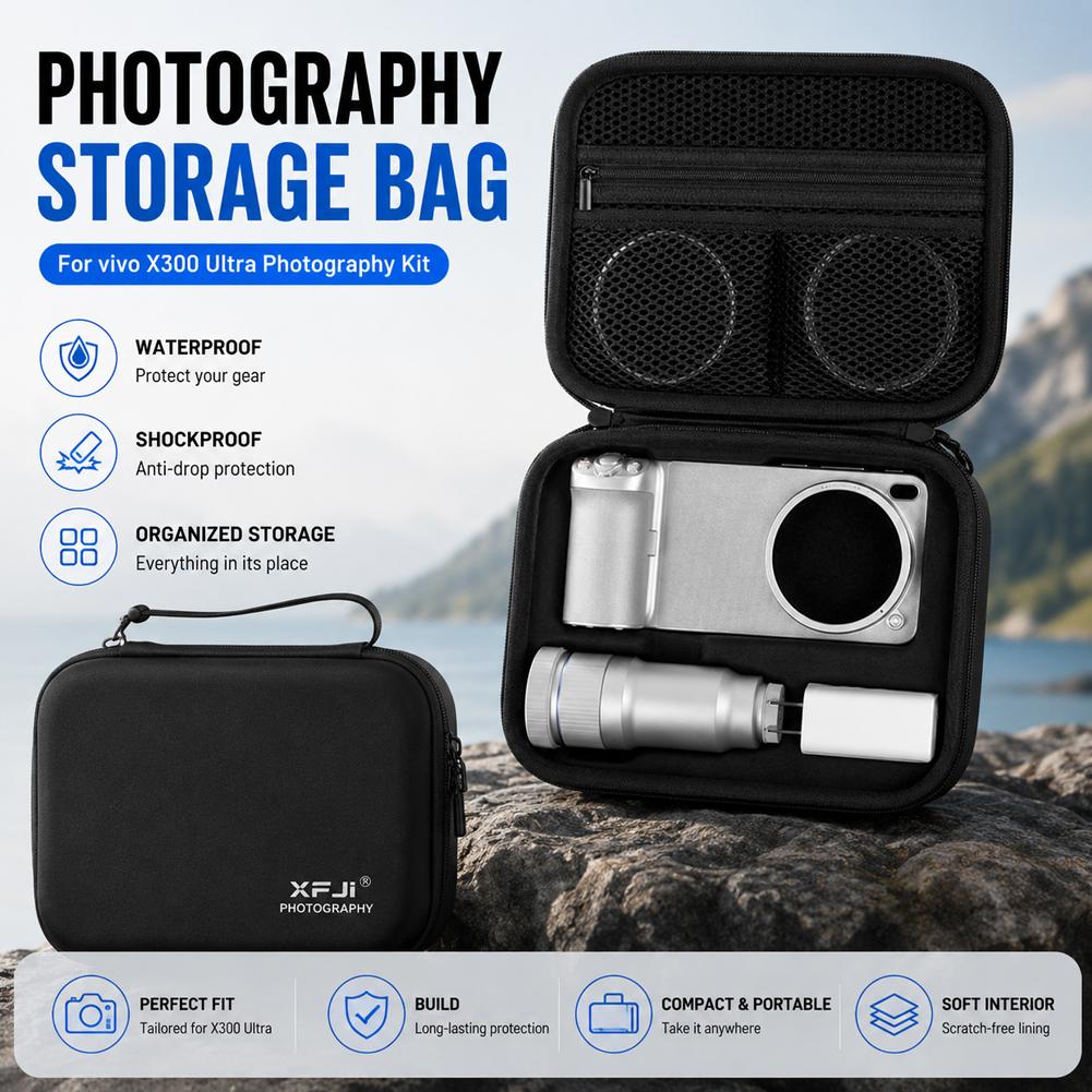 Photography Kit Vivo X300 - Estojo de armazenamento para kit de