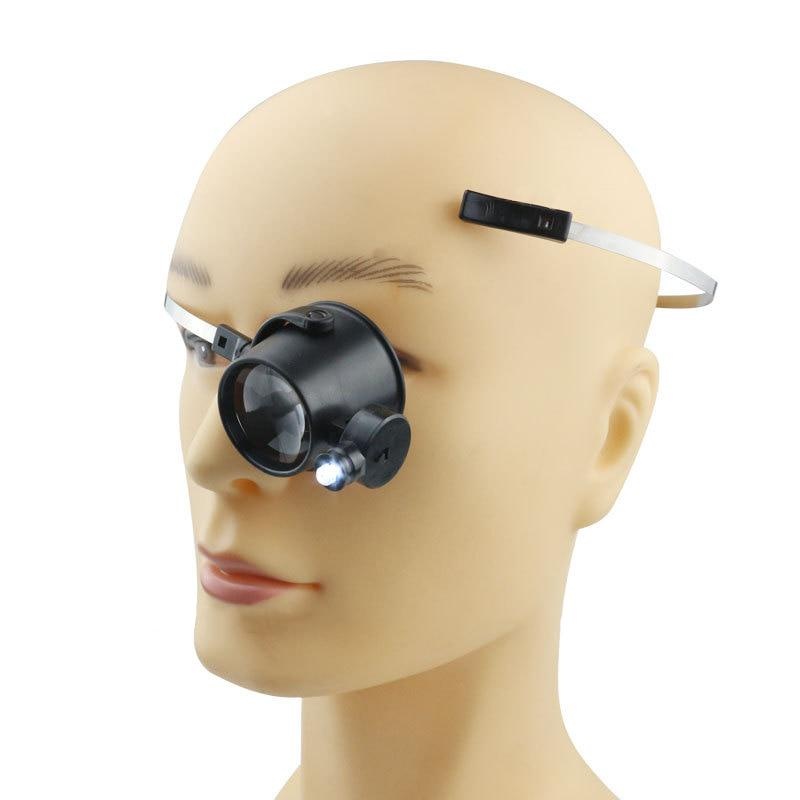 Eye Piece Magnifier - 15x lupa ampliação com luz led
