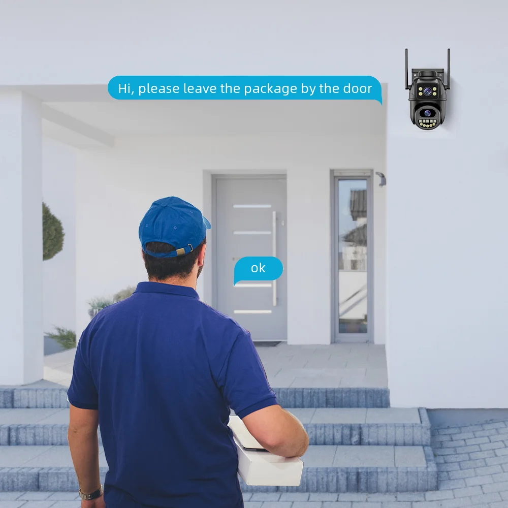 Câmera de vigilância WiFi 4K 8 - Photography With Ai avaliação e preço