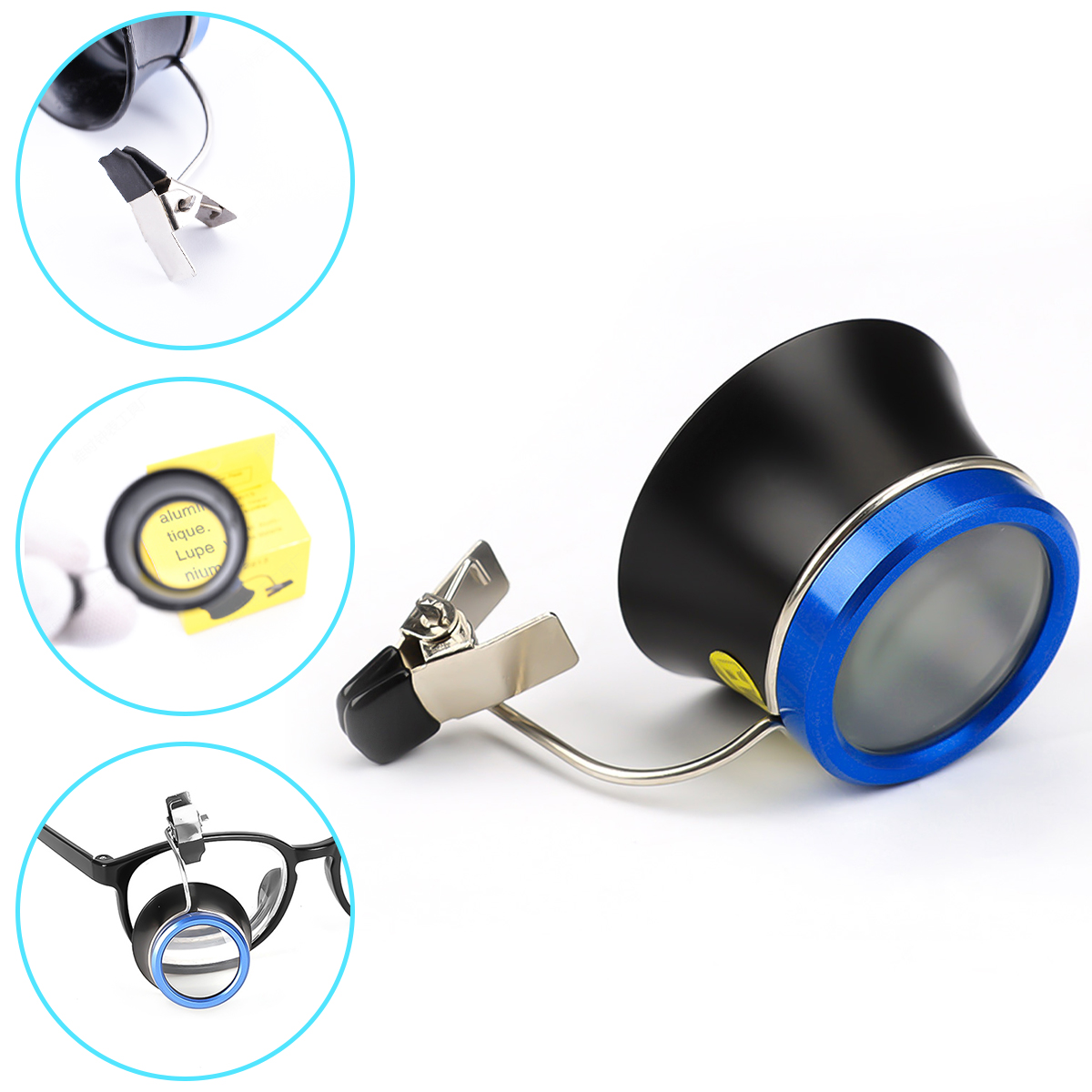 Lupa de Óculos Portátil 5X 10X - Eye Piece Magnifier avaliação e preço