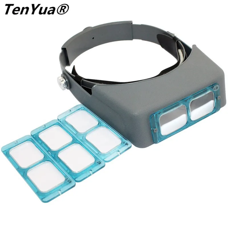 TenYua 1.5x 2x 2.5x 3.5x Cabeç - Eye Piece Magnifier avaliação e preço