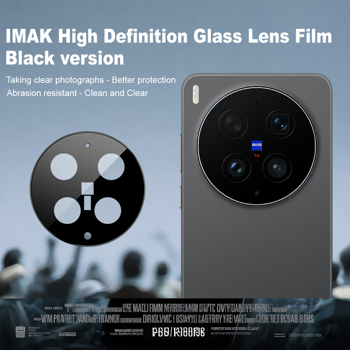 IMAK Película Lente Câmera par - Photography Kit Vivo X300 avaliação e preço