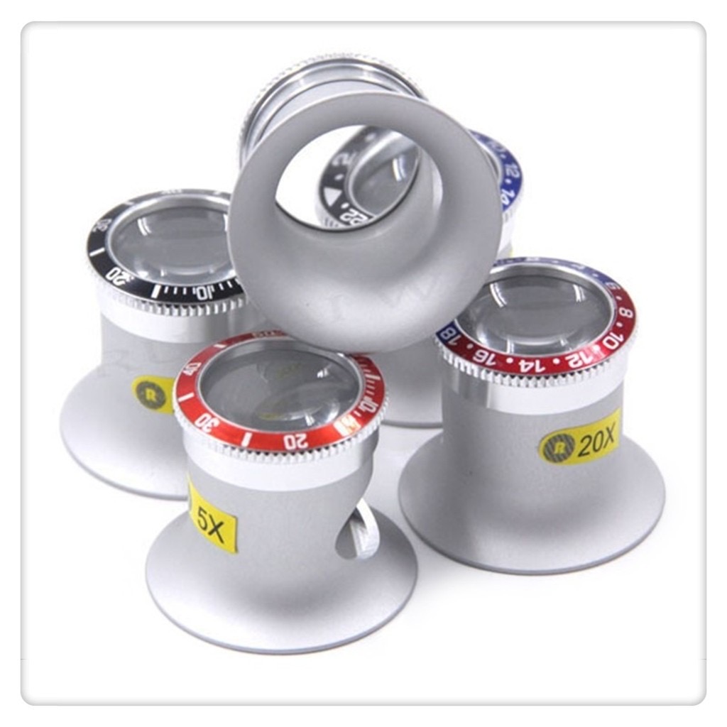 3X/4X/5X/10X/15X/20X Relógio R - Eye Piece Magnifier avaliação e preço