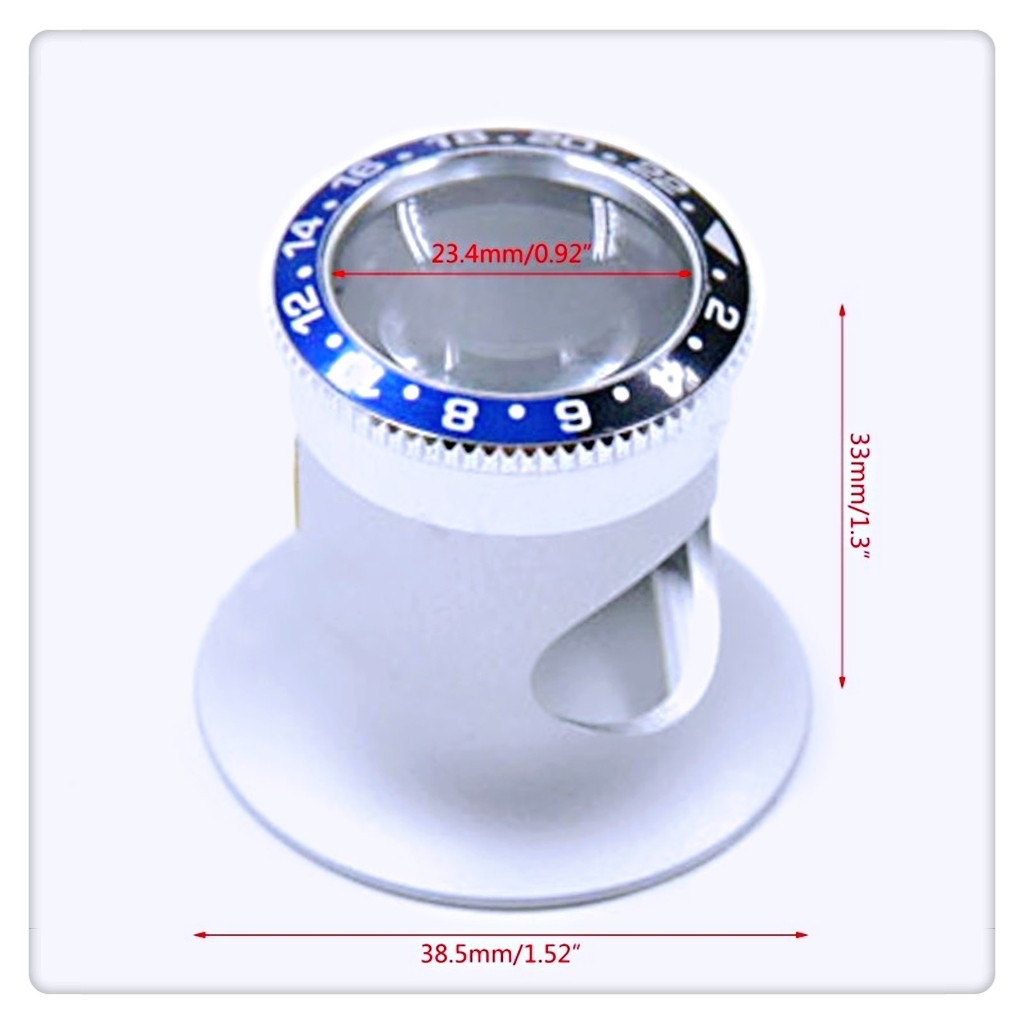 3X/4X/5X/10X/15X/20X Relógio R - Eye Piece Magnifier avaliação e preço