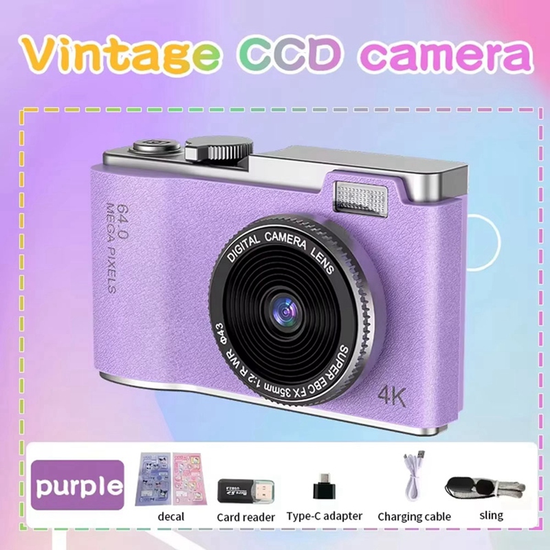 Câmera Digital Compacta 4K CCD - Photography Is avaliação e preço